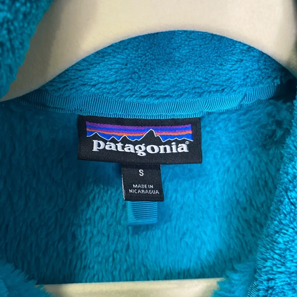 Patagonia teal Snap T fleece pullover - Picture 6 of 7